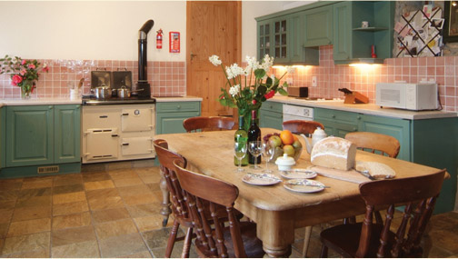 Trewinnard Holiday Cottages | Barn Cottage Kitchen